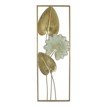 Метална декорация за стена Tropana Pako World Pako World Gold 31x2.5x90.2 cm