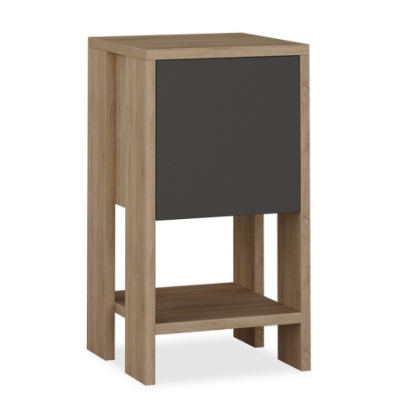 Нощно шкафче Ема Антрацит 30x30x55 см