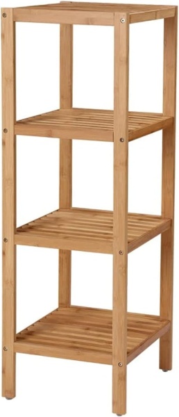 Рафт Songmics бежов 33x33x96 см