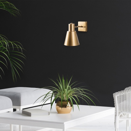 Аплика Funnel Златна 14x24x21 см