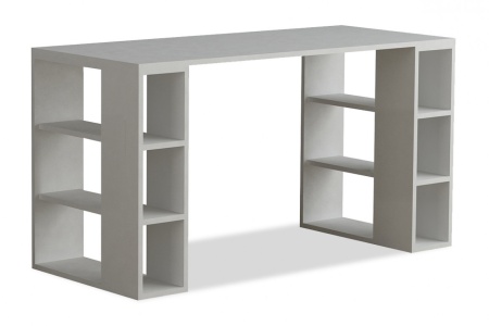 Бюро Колмар Бяло 140x60x75 см