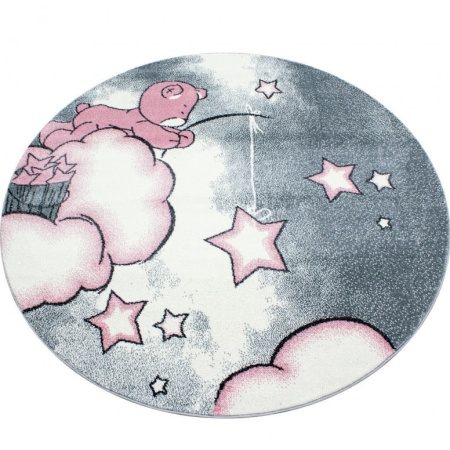 Детски килим Kids Pink V8 120x120 cm