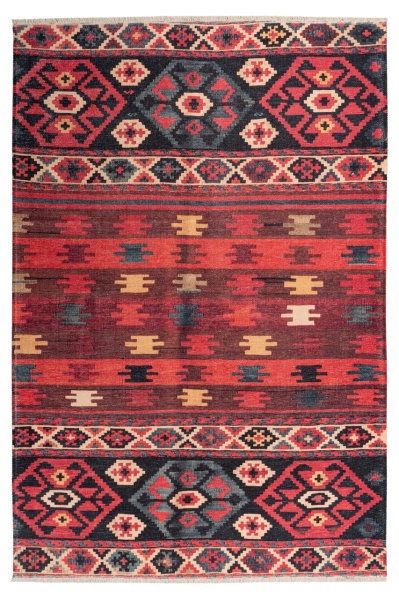 Етно килим многоцветен 150x230 см