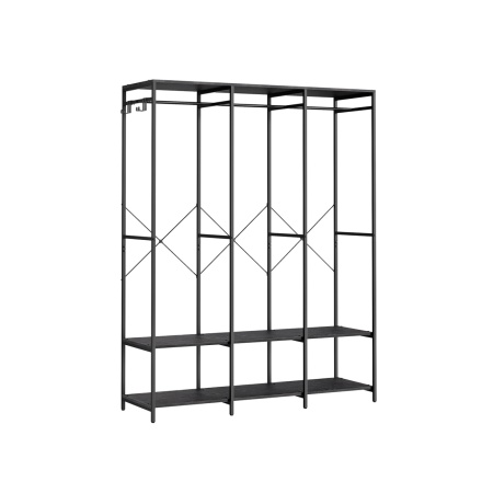 Закачалка Songmics черна 141x40x180 см