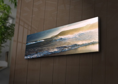 Картина с LED осветление 3090İACT Многоцветна 30x90x3 см
