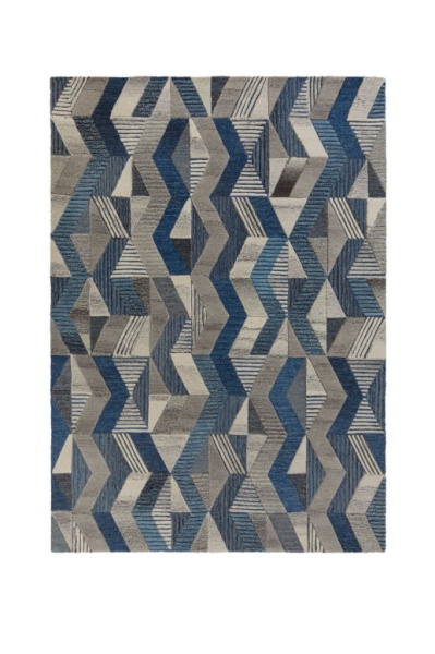 Килим Ашер Син 160X230 см, Flair Rugs