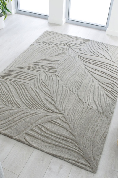 Килим Lino Leaf Сив 120X170 см, Flair Rugs