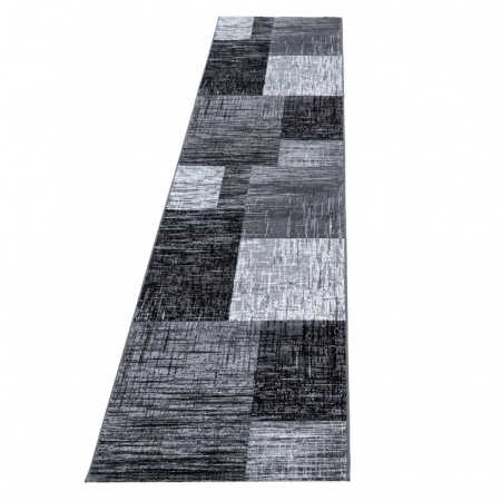 Килим Plus Black V1 80x300 cm