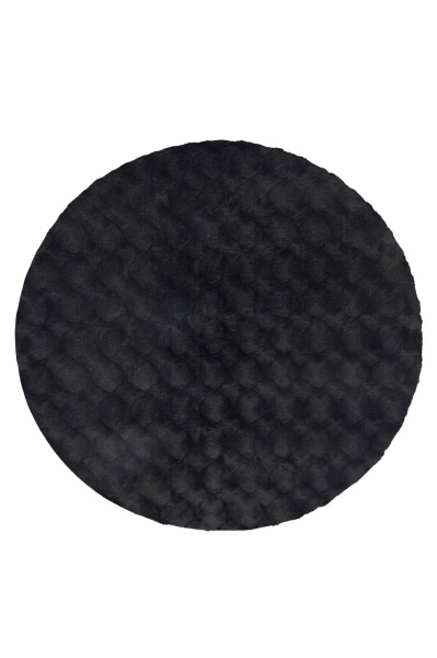 Кръгъл килим Diamond Cut Antracit 120x120 см