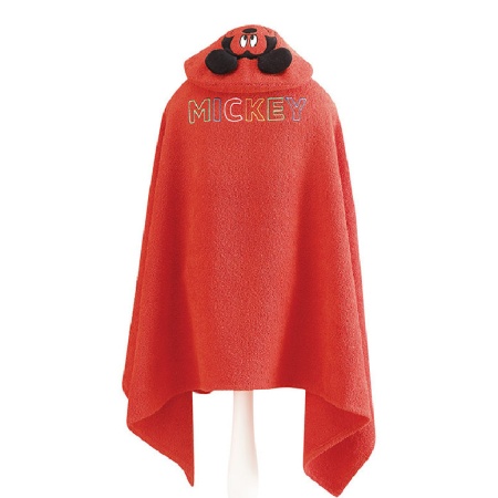 Плажна кърпа пончо с качулка Мики 75x130 см (100% памук)
