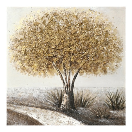 Платно Платно за стена Forestree Pako World Golden 100x3x100 cm