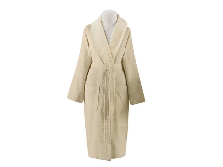 Унисекс халат за баня Salyaka Camel, размер L / XL (100% памук)