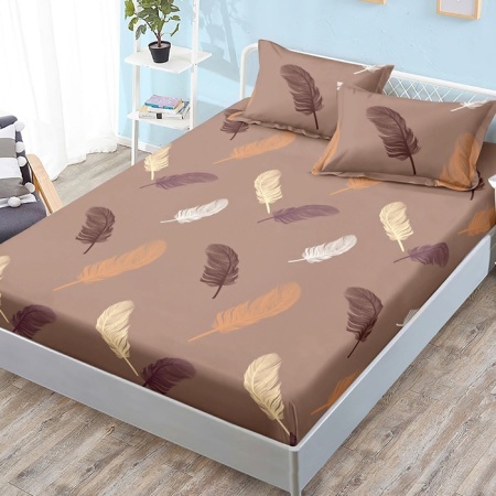 Чаршаф с ластик и 2 калъфки за възглавници Side 180x200 cm (Finet)