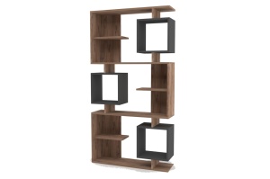 Библиотека Икардии в зелено 90x171.9x24.6 см - Img 3