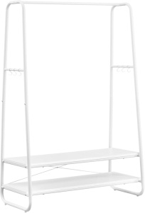 Бяла закачалка Vasagle 100x45x160 cm
