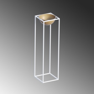 Декоративен саксий GED020C Златен 28x80x28 см - Img 5