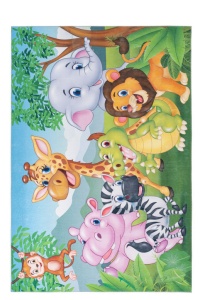 Детски килим Торино Мултиколор 80x120 см - Img 2
