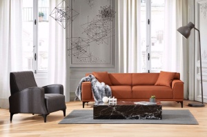 Диван с 3 места Petra Orange 212x86x69 cm - Img 3