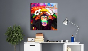 Картина - Избери щастието 40x40 см - Img 2