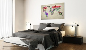 Картина от корк - Global Tournée (EN) [Cork Map] 120x80 см - Img 2