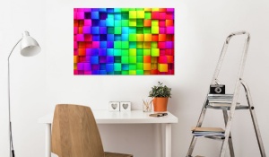 Картина - Цветова дълбочина 60x40 см - Img 2