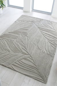 Килим Лино Лийф Сив 160X230 см, Flair Rugs