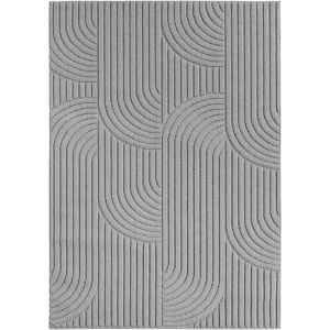 Килим пътека, Helix V2, сребрист, 60x110 см - Img 2