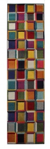 Килим Уолц Мултиколор 66x300 см - Img 5