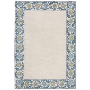 Килим, Myla Floral Frame Flair Rugs, син, 160x230 см - Img 2