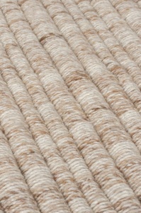 Килим, Rene Fringed Ribbed Flair Rugs, бежов, 200x290 см - Img 5
