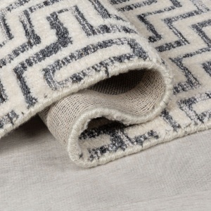 Килим, Rhett Circular Knit Flair Rugs, сив, 160x230 см - Img 4