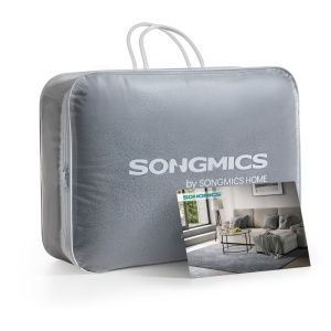 Килим Songmics сив 170x120x0.1 см