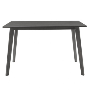 Комплект маса и столове Benson-Orlean 5 части сив рустик 120x75x75 см - Img 5