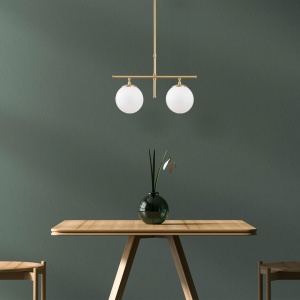 Комплект полилей Roe златист 52x15x76 см - Img 1