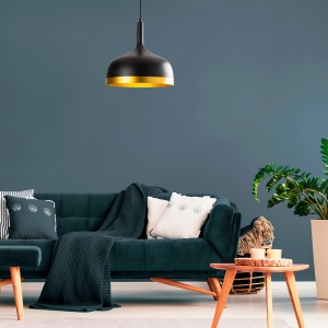 Комплект полилей Sivani Черен 30x30x128 см