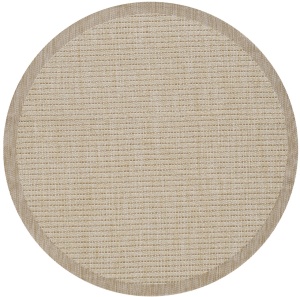 Кръгъл килим Giza Beige 200x200 cm