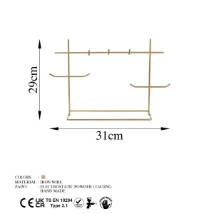 Кутия за бижута TK-007 със златно покритие 31x29x13 cm - Img 8