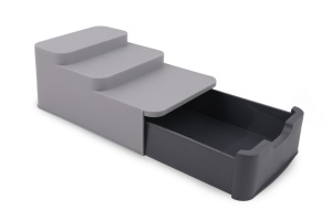 Кухненски органайзер ORG-2008 Grey 11x16x26 cm - Img 3