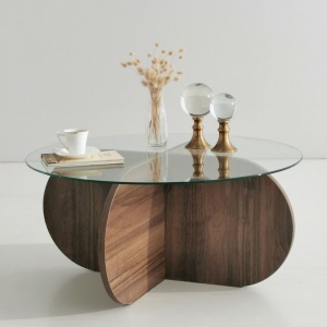 Масичка за кафе Bubble Walnut - Img 3