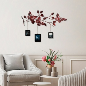 Метална картина Dalvere Многоцветна 93x65x4 см - Img 3
