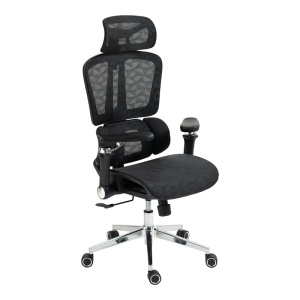 Офис стол Jeffer Black 67x62x125 cm - Img 9