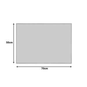 Платно за стена Monda Multicolour 50x2x70x70 cm - Img 2