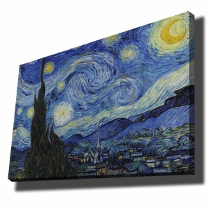 Платно Платно за стена VANGOGH074 Multicolour 70x100 cm - Img 2