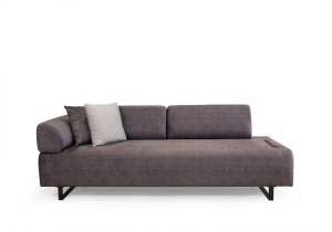 Разтегателен диван за 3 места Infinity Антрацит 220x90x80 см - Img 7
