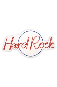 Светеща LED декорация за стена Hard Rock Синя 32x60x2 см - Img 5