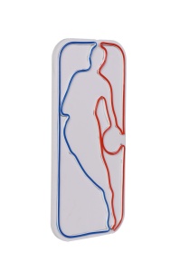 Светеща LED декорация за стена The Logo Jerry West Многоцветна 23x50x2 см - Img 5