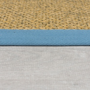 Сизалов килим за открито Sisal Look Outdoor Open Blue 160x230 cm, Flair Rugs - Img 2
