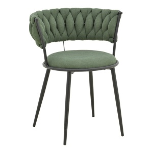 Стол с подлакътници Alkia I Kaki 57x58,5x72 см