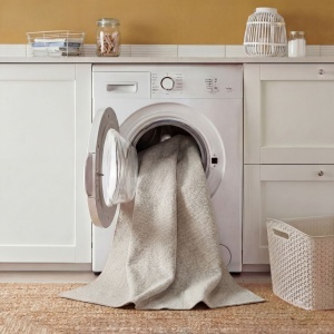 Covor Linear Washable Gri 200x310 cm - Img 3