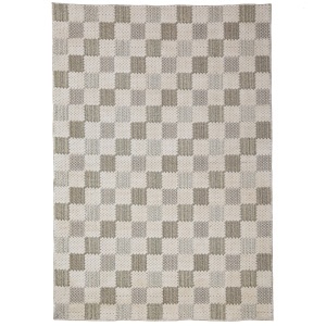 Covor Muted Checkerboard Verde 116x170 cm - Img 7